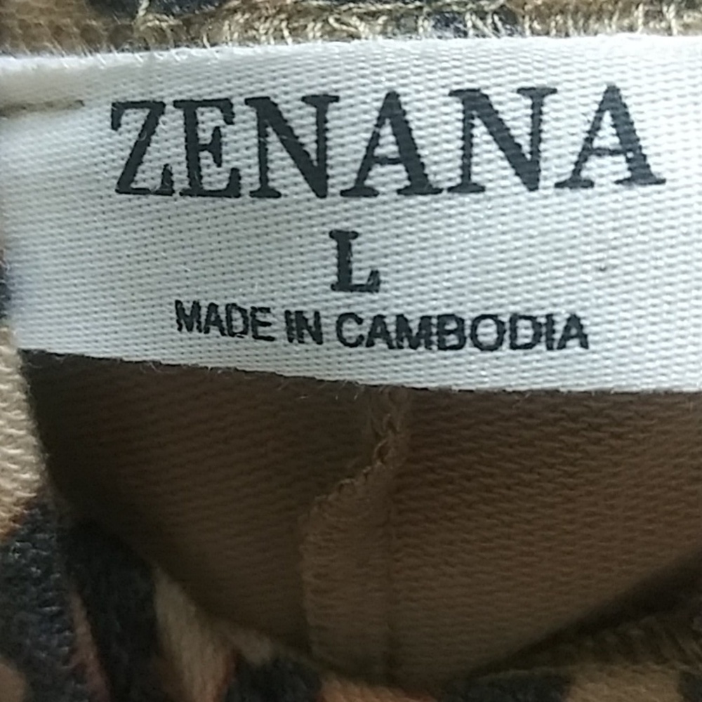 Zenana women's crop top sweater size L - Picture 2 of 4